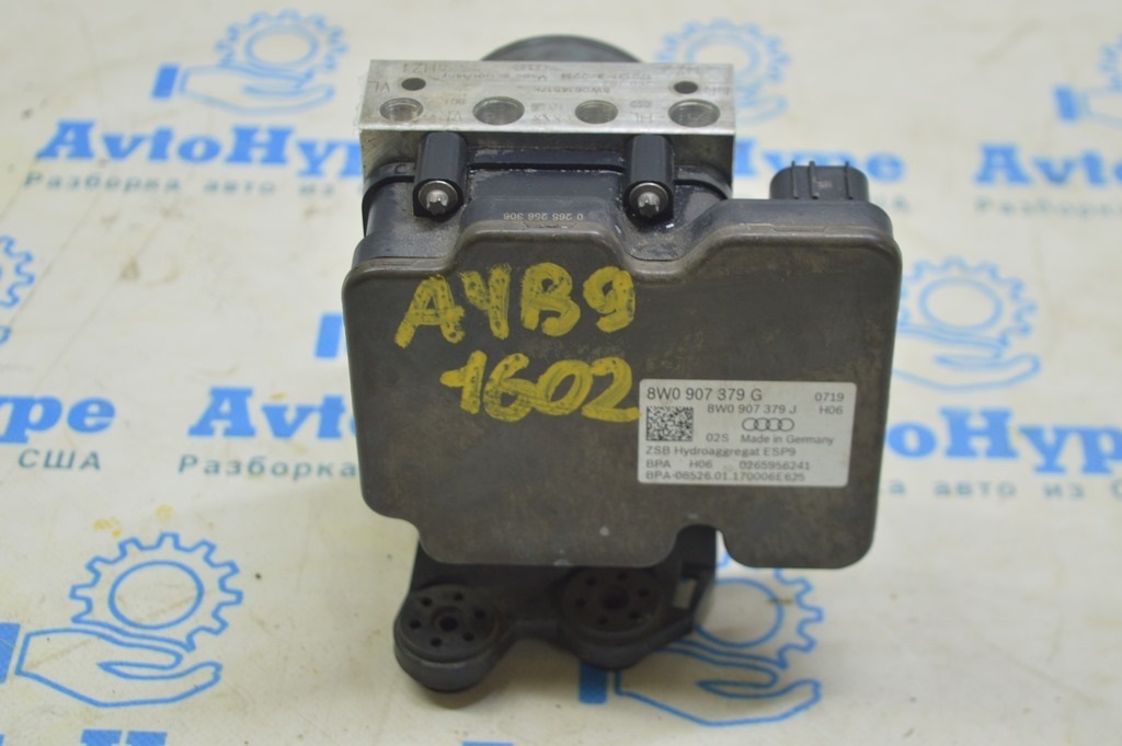 ABS АБС Audi A4 B9 17-19 FWD 8W0907379G (02)