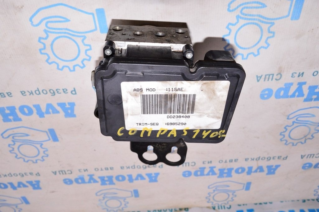 ABS АБС Jeep Compass 11-16 FWD (02) номер 68091115ae