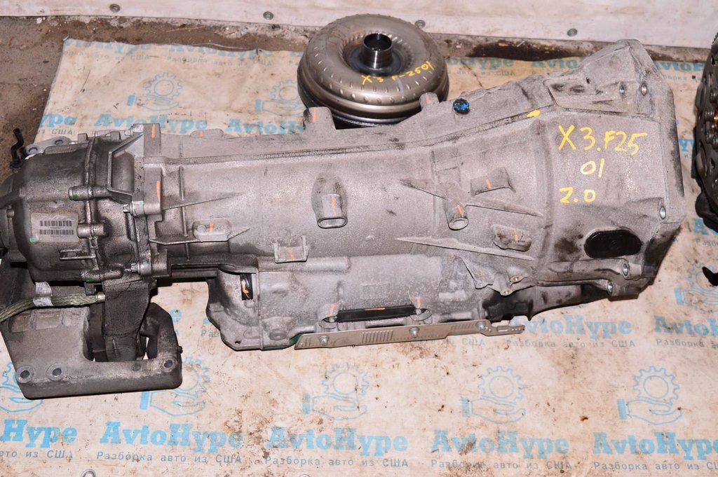 АКПП в сборе BMW X3 F25 11-17 2.0T awd (01)  без раздатки — фото 2