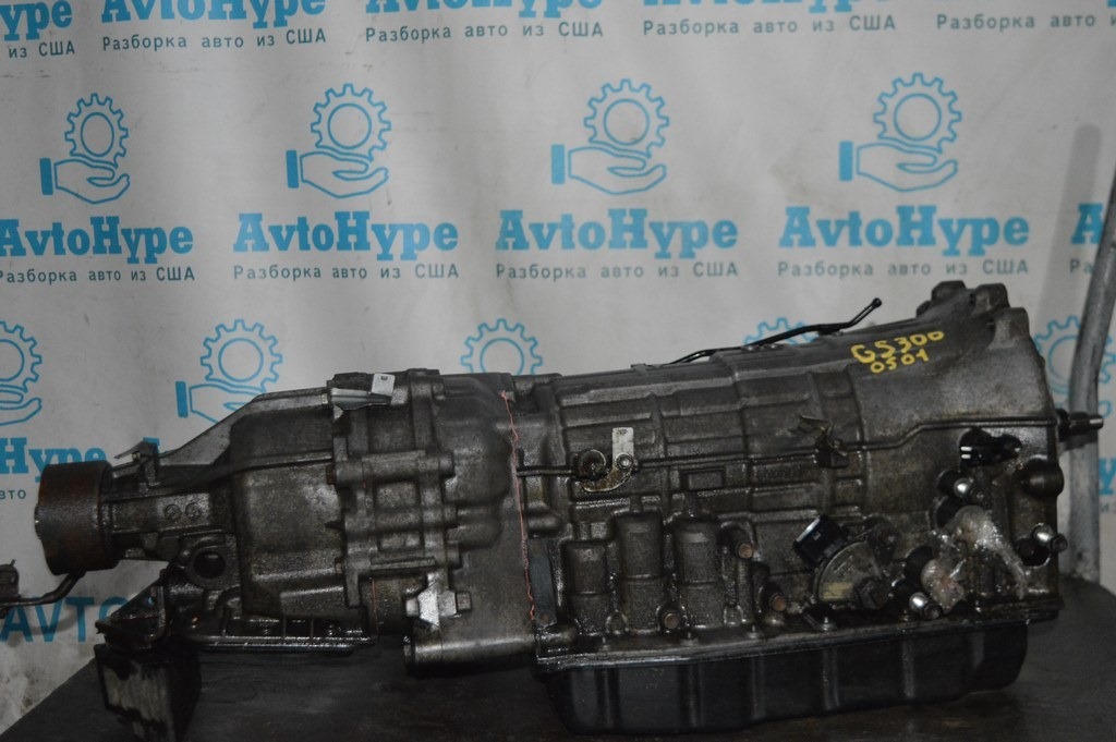 АКПП в сборе Lexus GS300 06 awd A760H с раздаткой (01) 3502030250 без передней плиты — фото 2