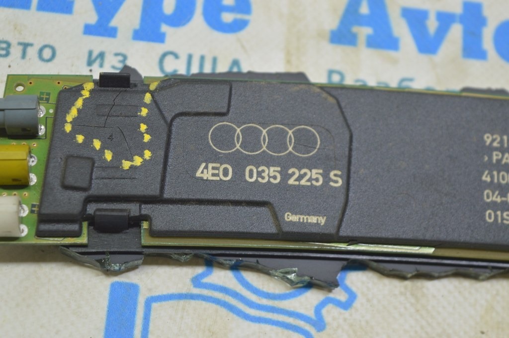 ANTENNA AMPLIFIER BOOSTER Audi A8 D3 03-09 (01) трещины, надлом — фото 3