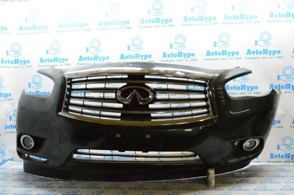 Бампер передний голый Infiniti JX35 QX60 13-15 (01) зеленый цвет EAJ
