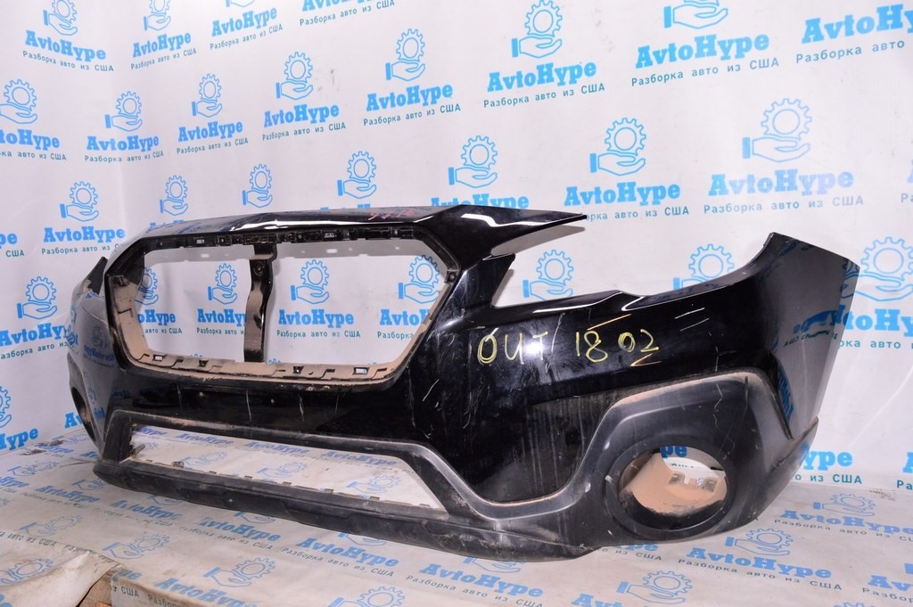 Бампер передний голый Subaru Outback 18-19 рест (02) царапины на структуре