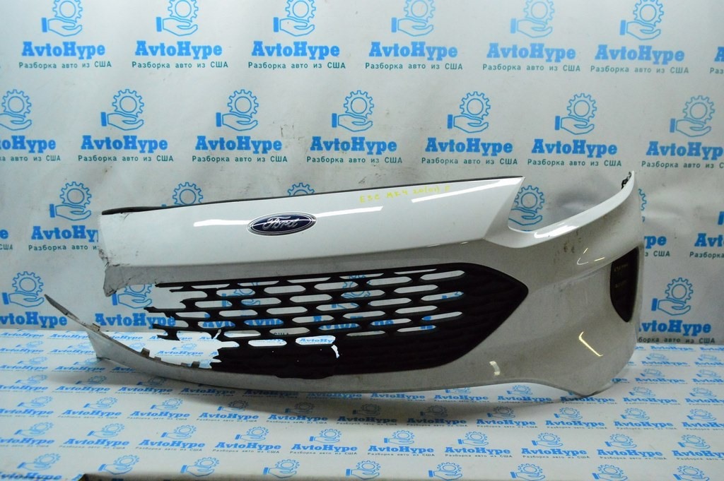 Бампер передний голый верх Ford Escape MK4 20- без парктроников (01) деф.целая только лев ч-ть