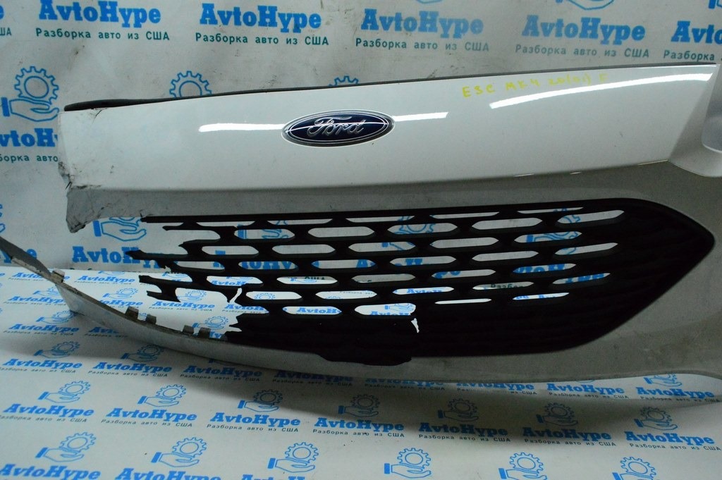 Бампер передний голый верх Ford Escape MK4 20- без парктроников (01) деф.целая только лев ч-ть — фото 2