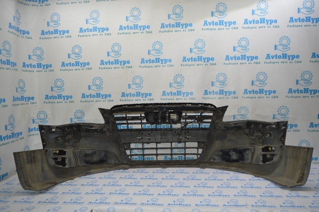Бампер передний в сборе Audi A8 D4 10-13 дорест (01) 4h0853169 4h0971095ag 4H0807130 4H0807129 — фото 3