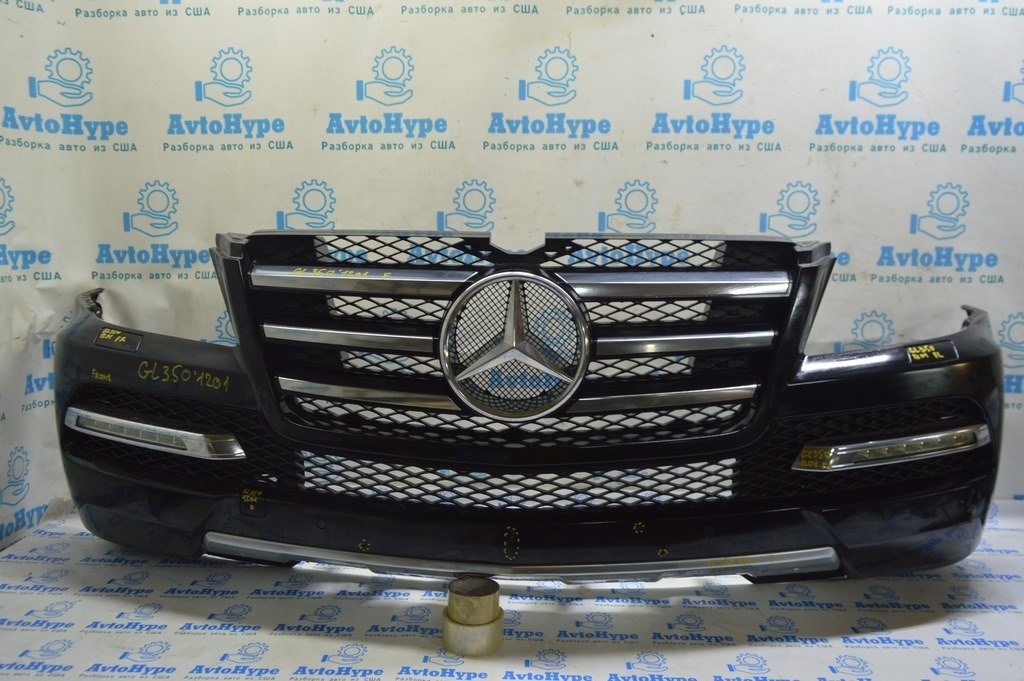Бампер передний в сборе с решеткой Mercedes X164 GL GRAND EDITION (01) рестайл AMG 10\10