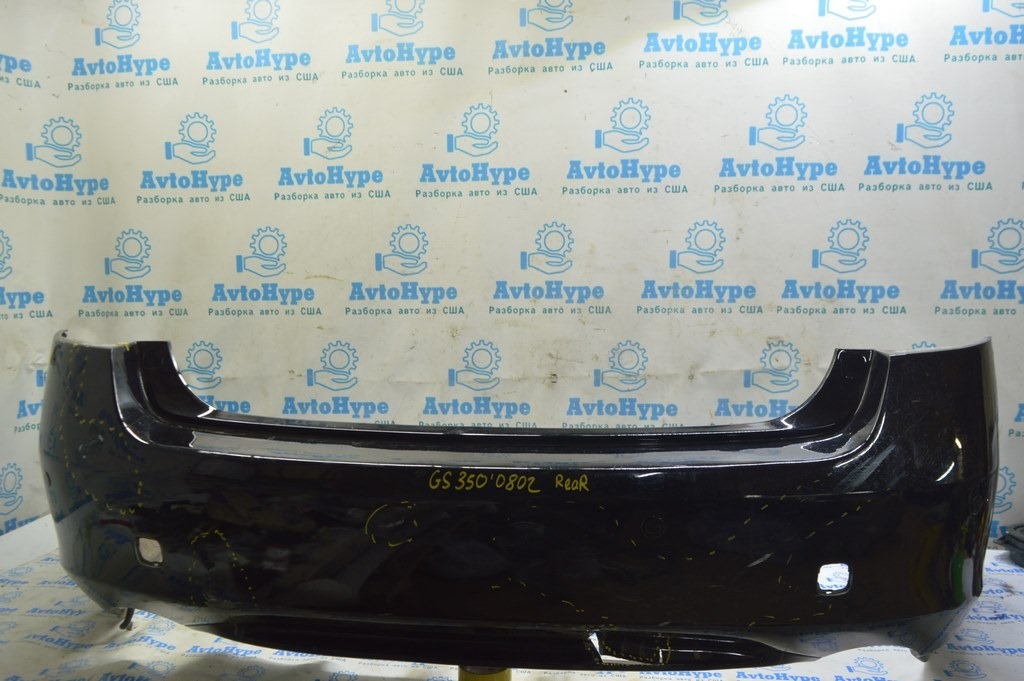 Бампер задний голый Lexus GS300 GS350 GS430 GS450h 06-07 под парктроники (02) дефект