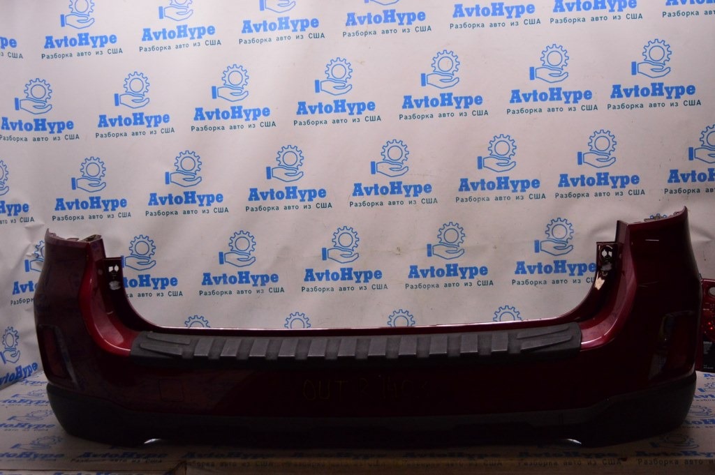 Бампер задний голый Subaru Outback 15-19 (03) бордовый цвет