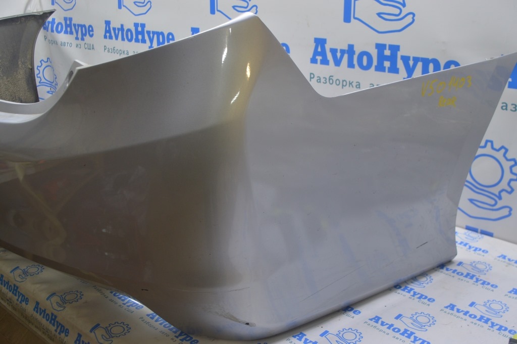 Бампер задний голый Toyota Camry v50 12-14 usa SE (03) серебро, неориг — фото 2
