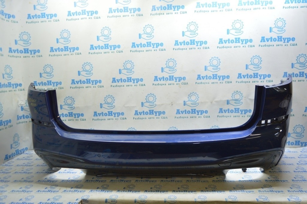 Бампер задний в сборе BMW X3 G01 18-21 (01) цвет phytonic-blau metallic m sport дорест