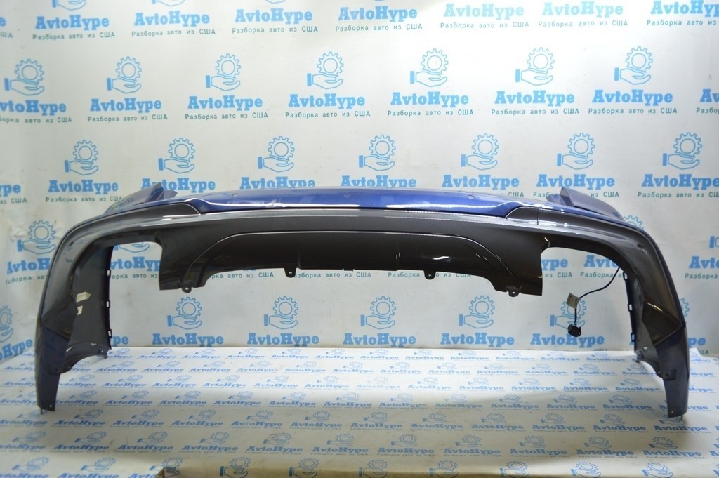 Бампер задний в сборе BMW X3 G01 18-21 (02) цвет phytonic-blau metallic m sport дорест — фото 4