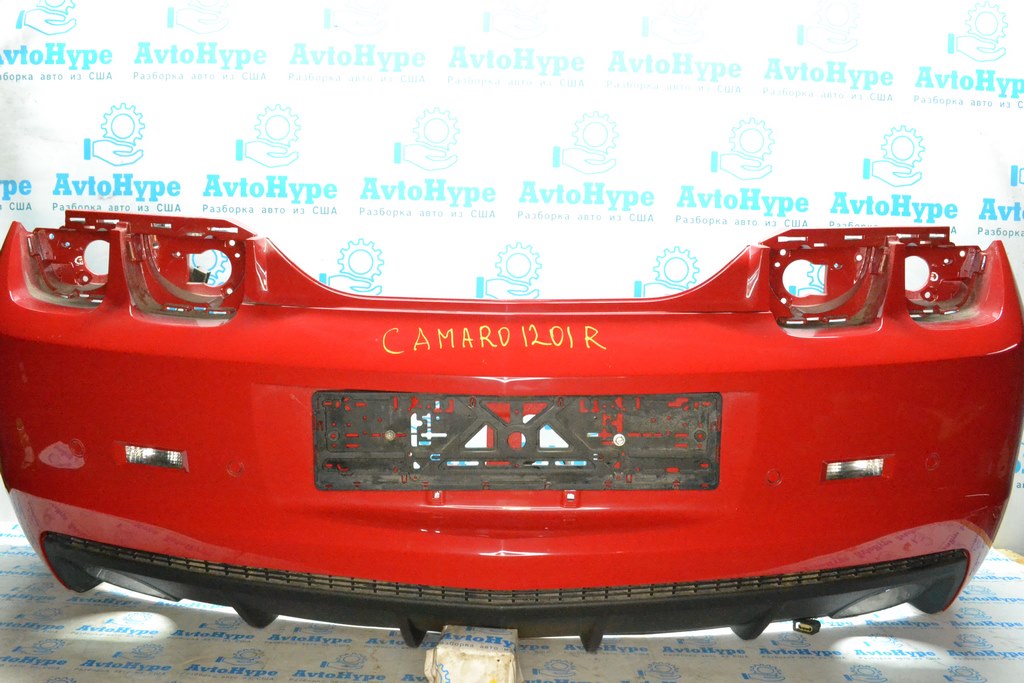 Бампер задний в сборе Chevrolet Camaro 10-15 6.2 SS (01) красный