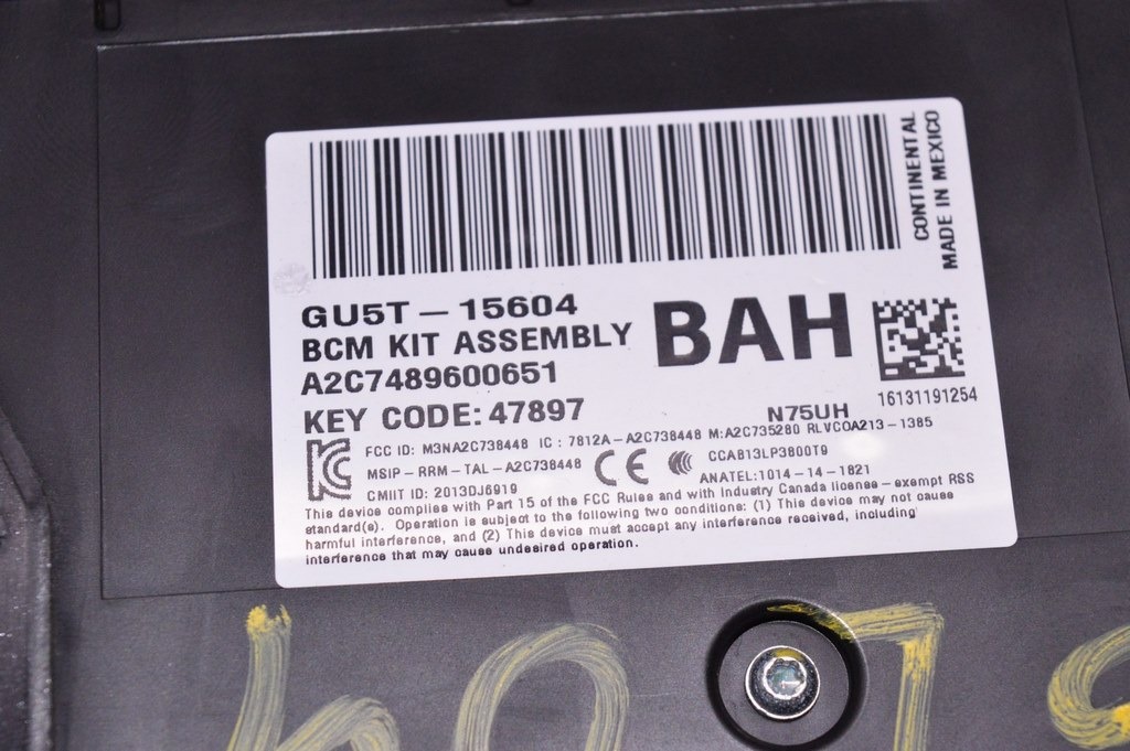 BCM Body Control ECU Module Ford Edge 16- — фото 3