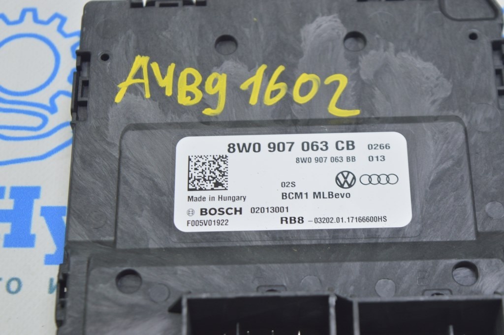 BCM Body Control Module Audi A4 B9 17- (02) — фото 2