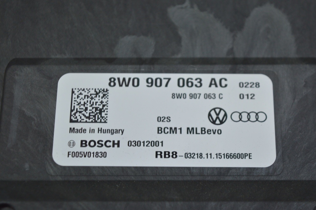 BCM Body Control Module Audi A4 B9 17- — фото 2
