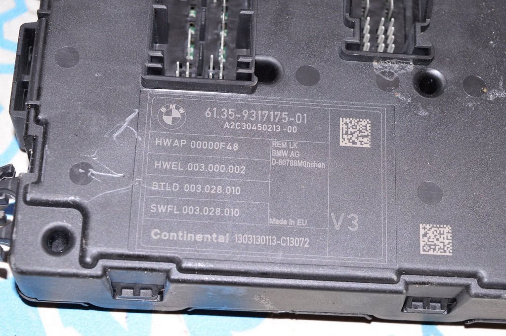 BCM body control module BMW 3 F30 12-19 (01) — фото 3