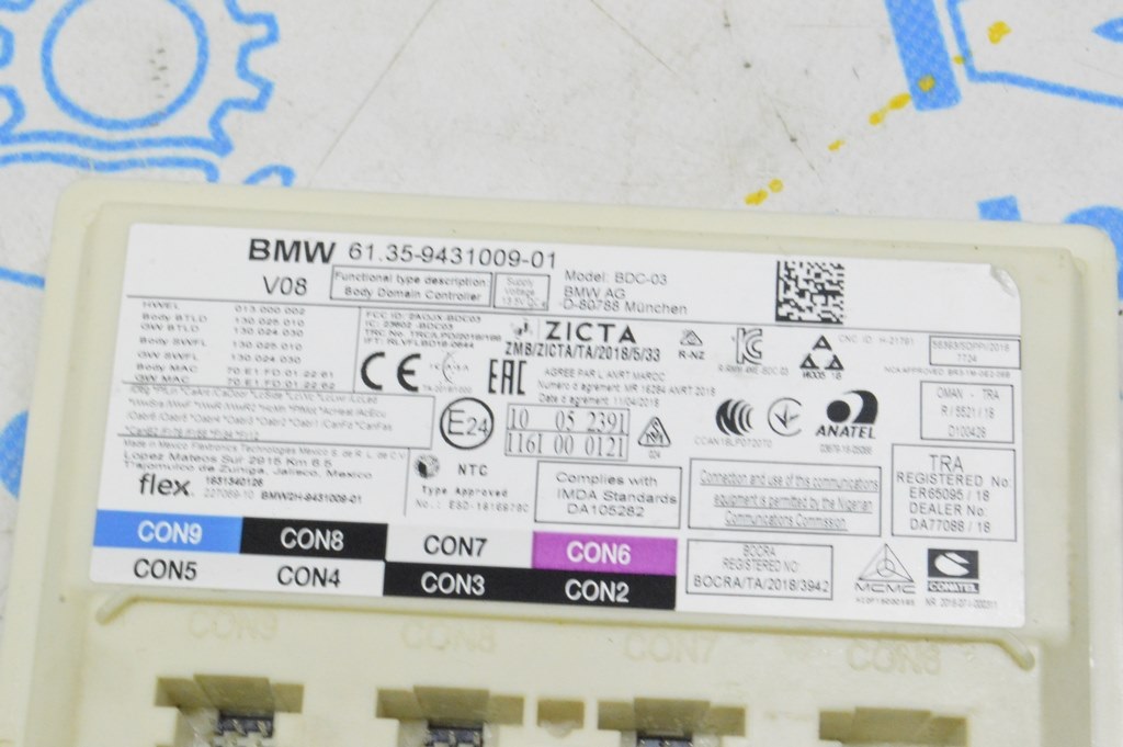 BCM Body Control Module BMW X5 G05 19-23 (01) — фото 4