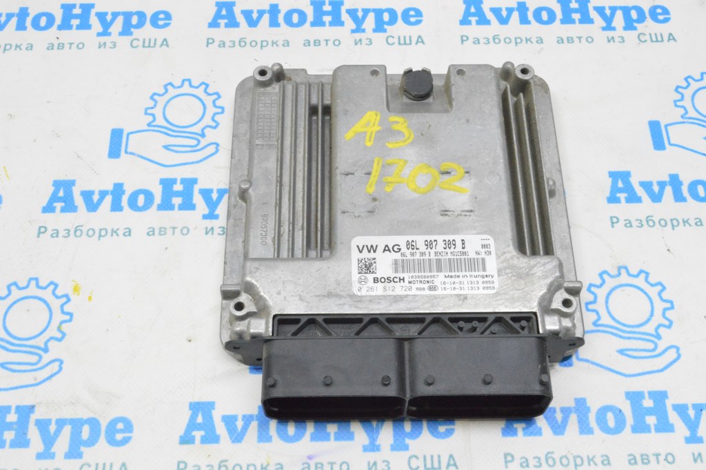 Блок ECU компьютер двигателя Audi A3 8V 15-16 2.0T (02)