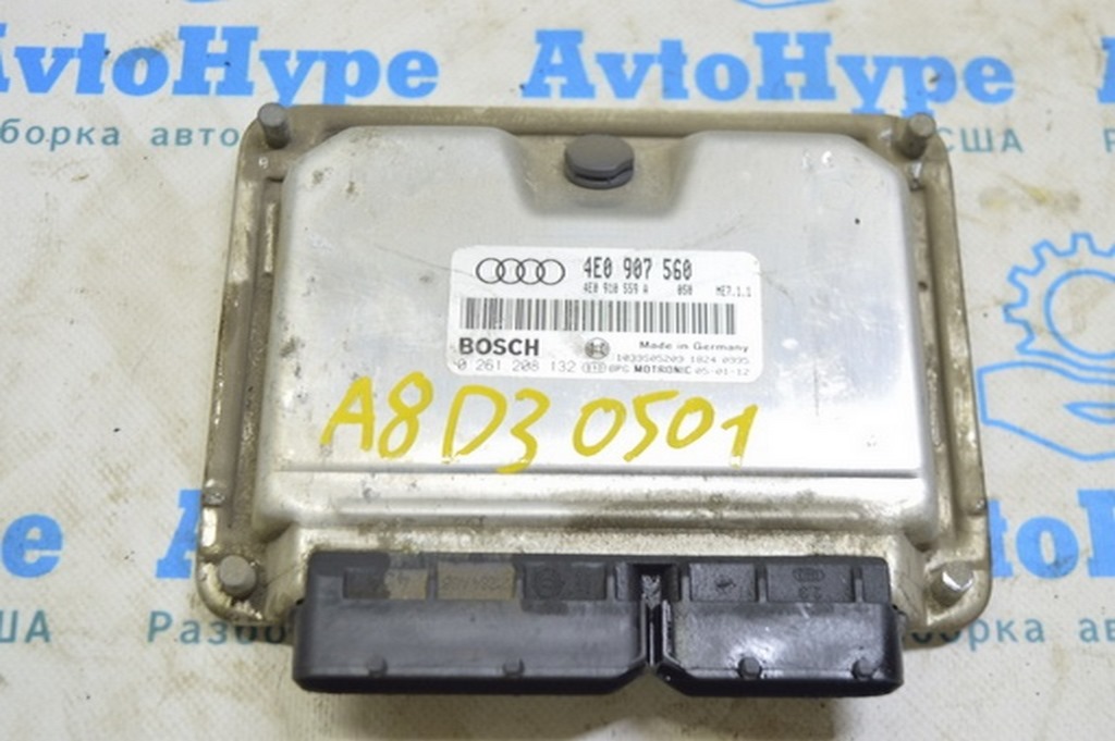 Блок ECU компьютер двигателя Audi A8 D3 03-09 3.0 (01)