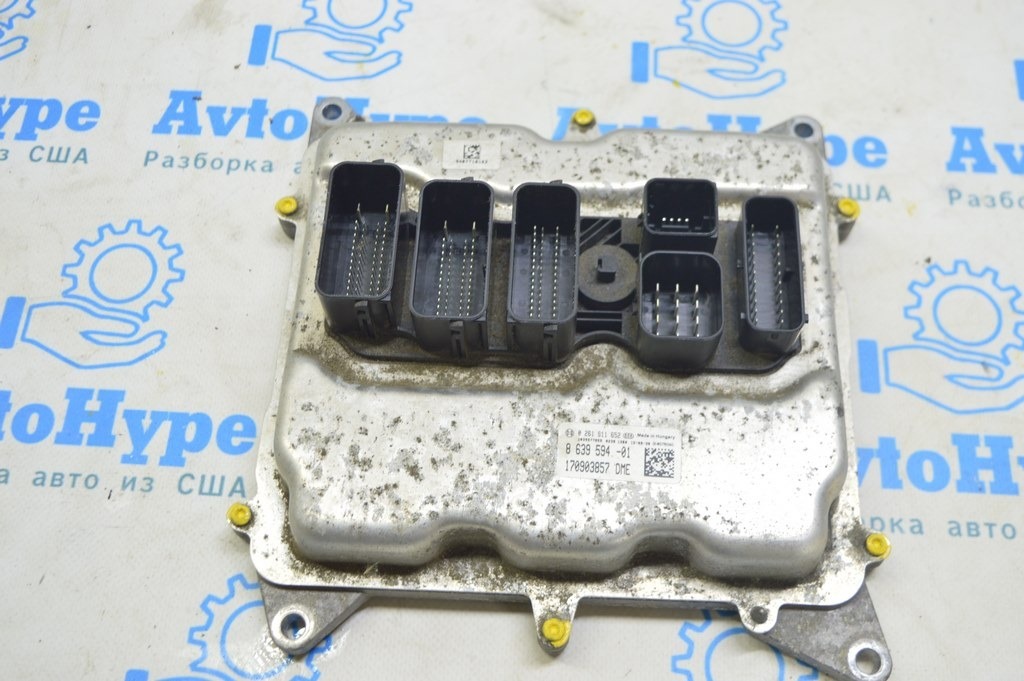 Блок ECU компьютер двигателя BMW 3 F30 12-19 (02) 8639594 — фото 2