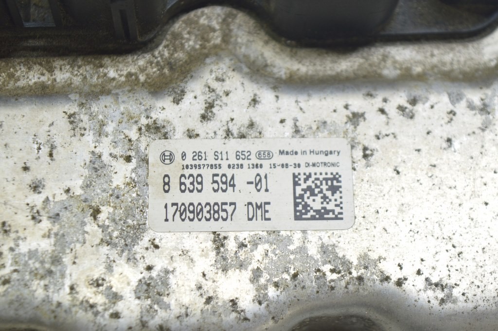 Блок ECU компьютер двигателя BMW 3 F30 12-19 (02) 8639594 — фото 3