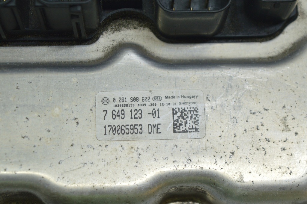 Блок ECU компьютер двигателя BMW X3 F25 11-17 2.0T (02) 7 649 123-01 — фото 3