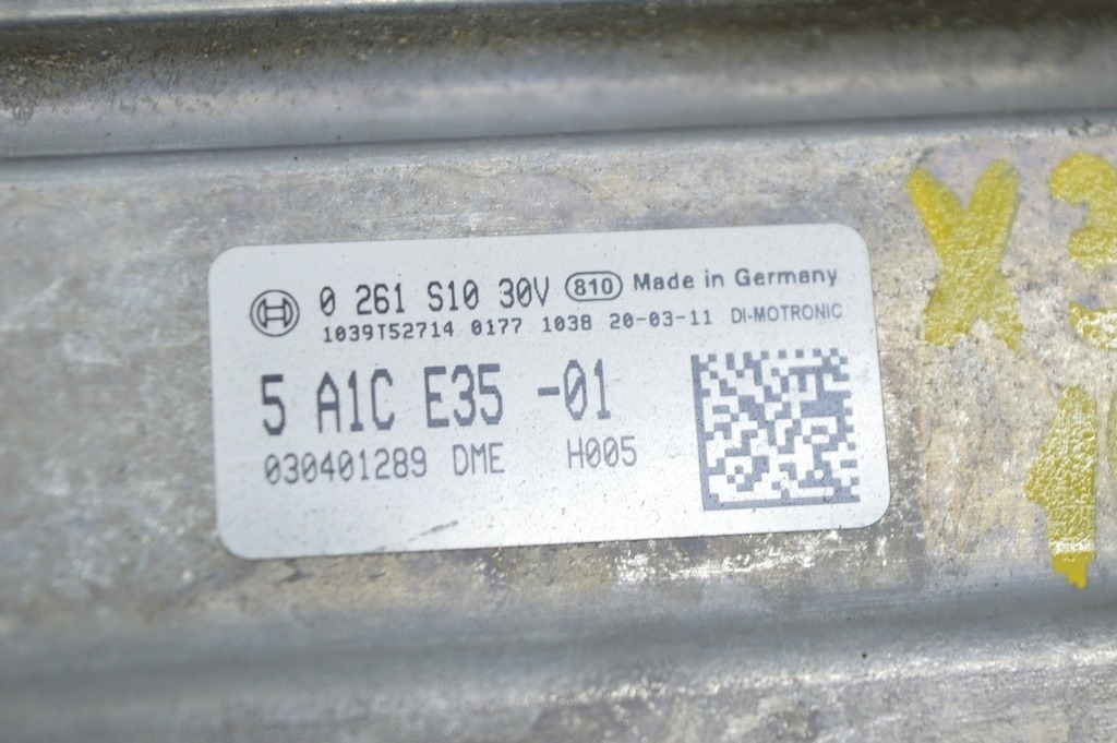 Блок ECU компьютер двигателя BMW X3 G01 18-23 3.0 M40I (01) 030401289 — фото 3