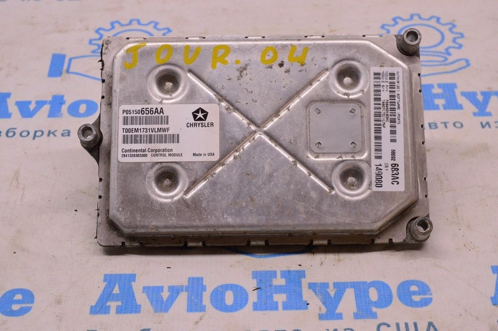 Блок ECU компьютер двигателя Dodge Journey 11- 3.6 (04) 68092683AC