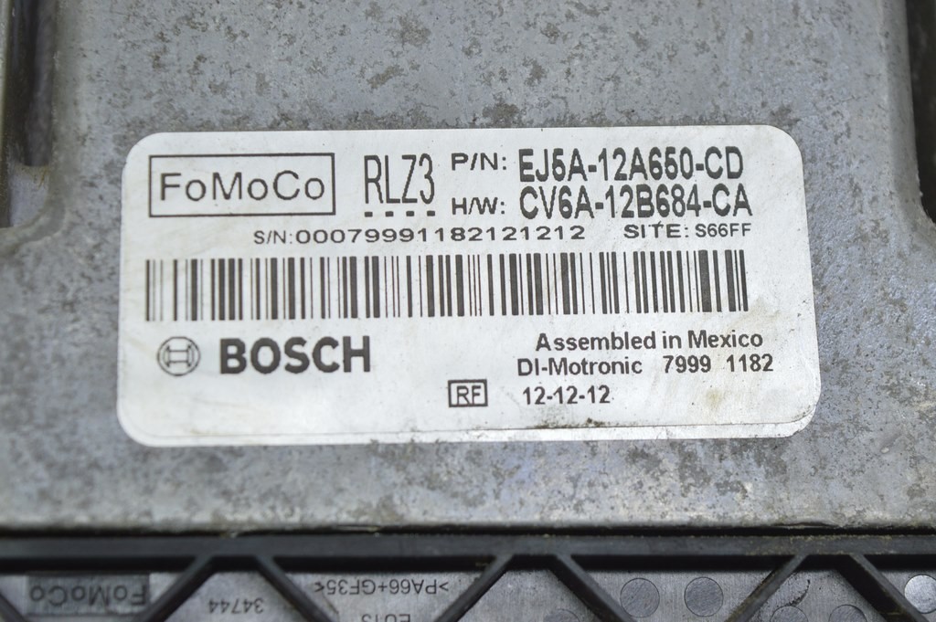 Блок ECU компьютер двигателя Ford Escape MK3 13-16 1.6T 2.0T (10) — фото 3