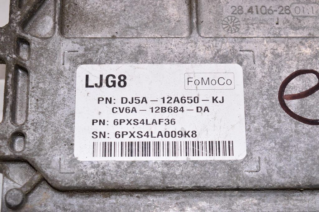 Блок ECU компьютер двигателя Ford Escape MK3 13- см номер — фото 2