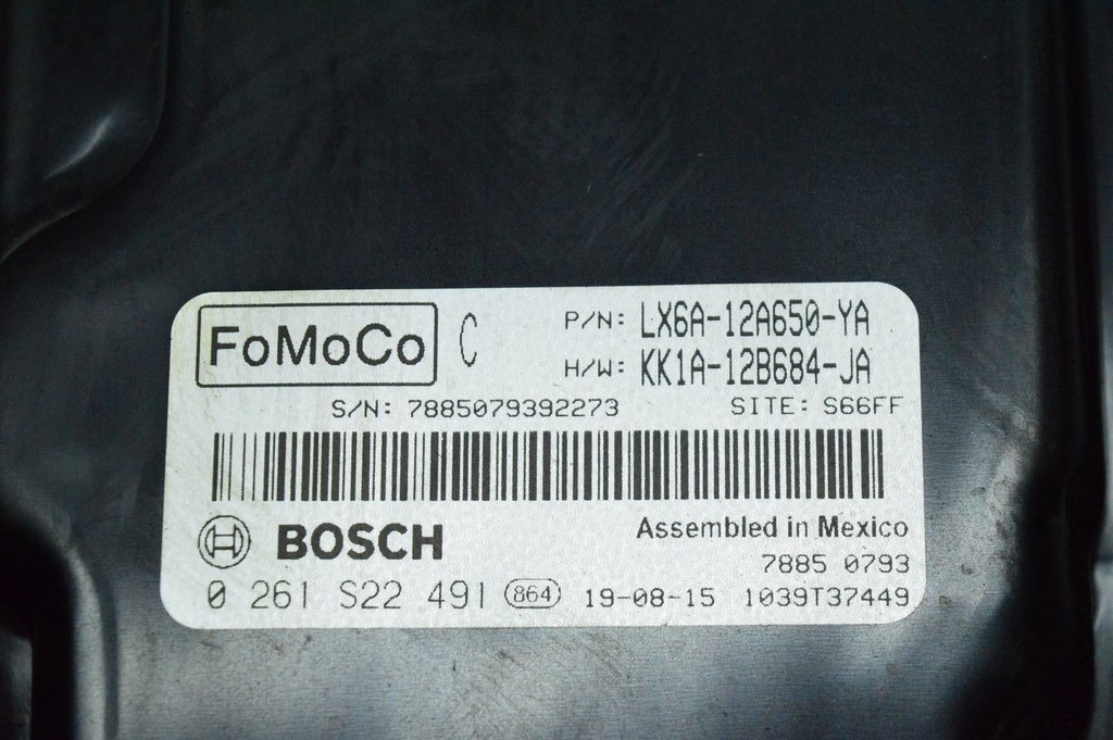Блок ECU компьютер двигателя Ford Escape MK4 20- (01) 0261s22491 — фото 3