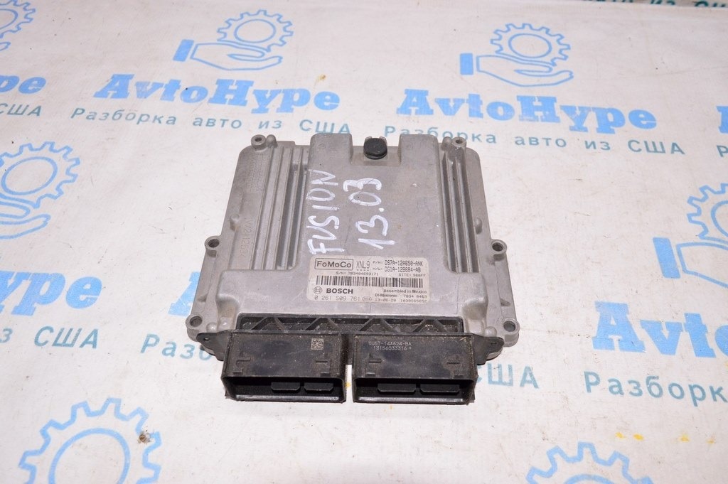 Блок ECU компьютер двигателя Ford Fusion mk5 13- 1.6Т (03)