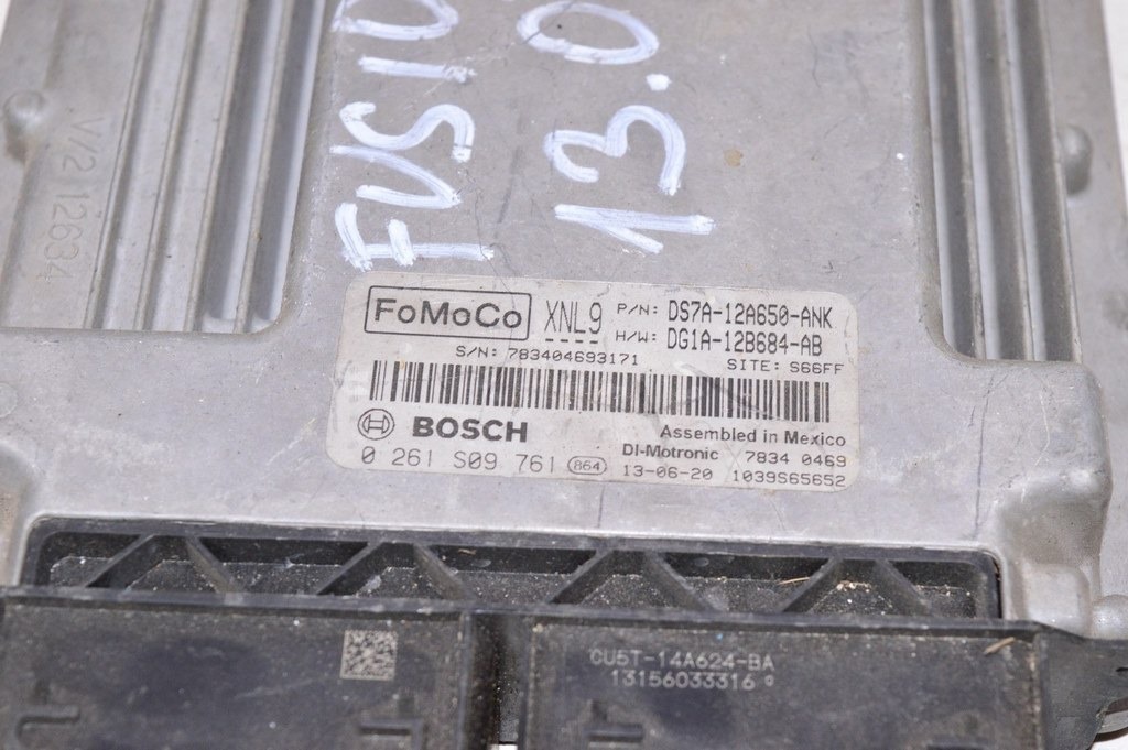 Блок ECU компьютер двигателя Ford Fusion mk5 13- 1.6Т (03) — фото 2