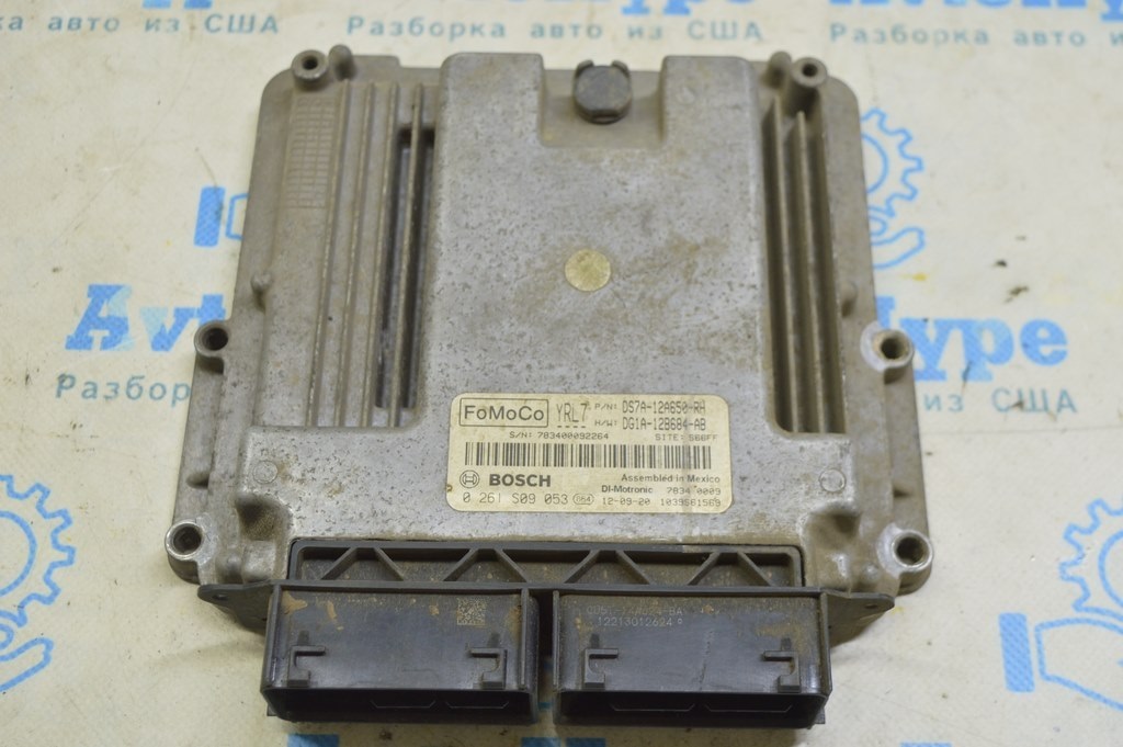 Блок ECU компьютер двигателя Ford Fusion mk5 13- 2.0Т (06) — фото 2