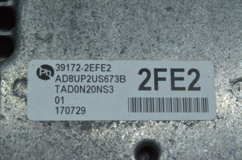 Блок ECU компьютер двигателя HYUNDAI ELANTRA AD 17-2.0 (02) — фото 4