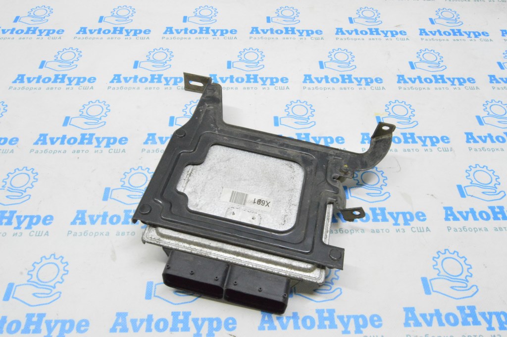 Блок ECU компьютер двигателя Hyundai Sonata 11-15 2.0Т (02) — фото 2