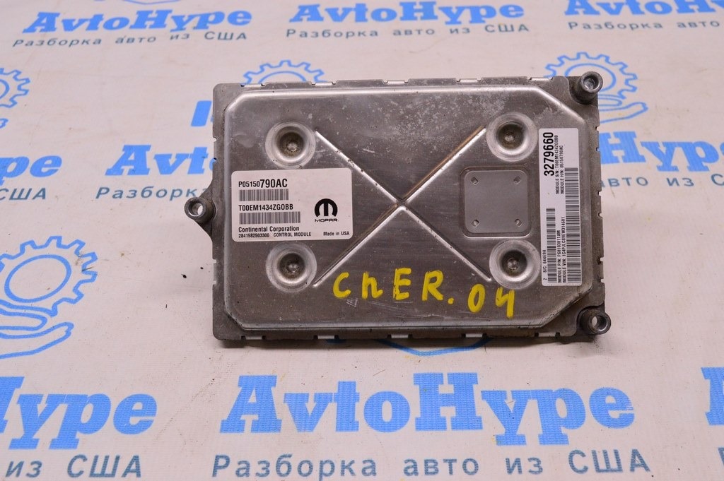 Блок ECU компьютер двигателя Jeep Cherokee KL 14- 3.2 (04) 5150790AC