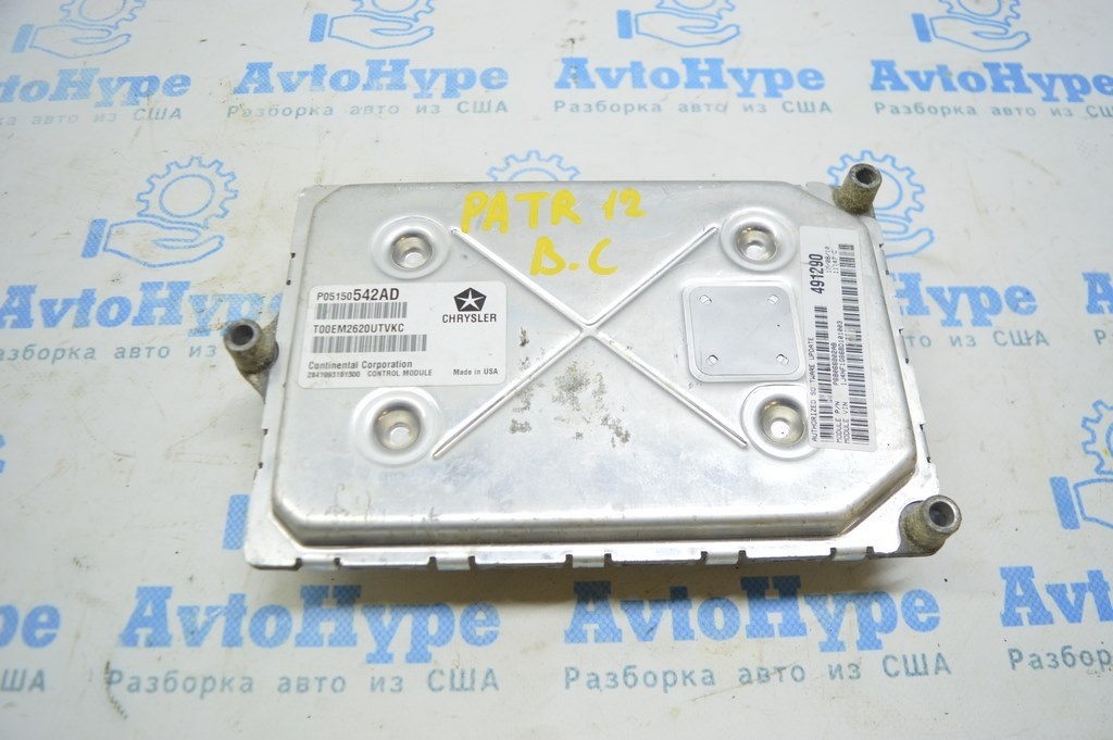 Блок ECU компьютер двигателя Jeep Patriot 11-17 (01) Реал В.С.