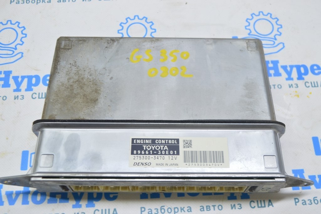 Блок ECU компьютер двигателя Lexus GS350 06-11 AWD (02)