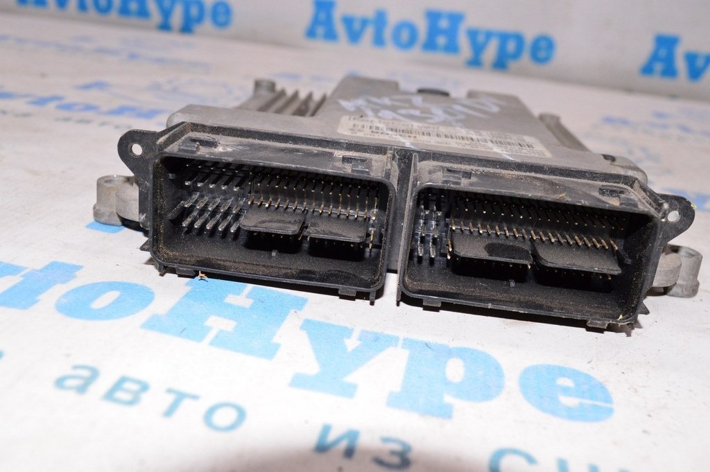 Блок ECU компьютер двигателя Lincoln MKZ 13- 2.0T (01) DG1A-12B684-AB — фото 4