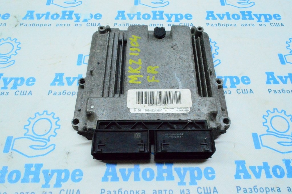Блок ECU компьютер двигателя Lincoln MKZ 13- 2.0T (04)  0 261 s09 224 — фото 2
