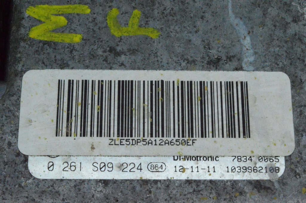 Блок ECU компьютер двигателя Lincoln MKZ 13- 2.0T (04)  0 261 s09 224 — фото 3