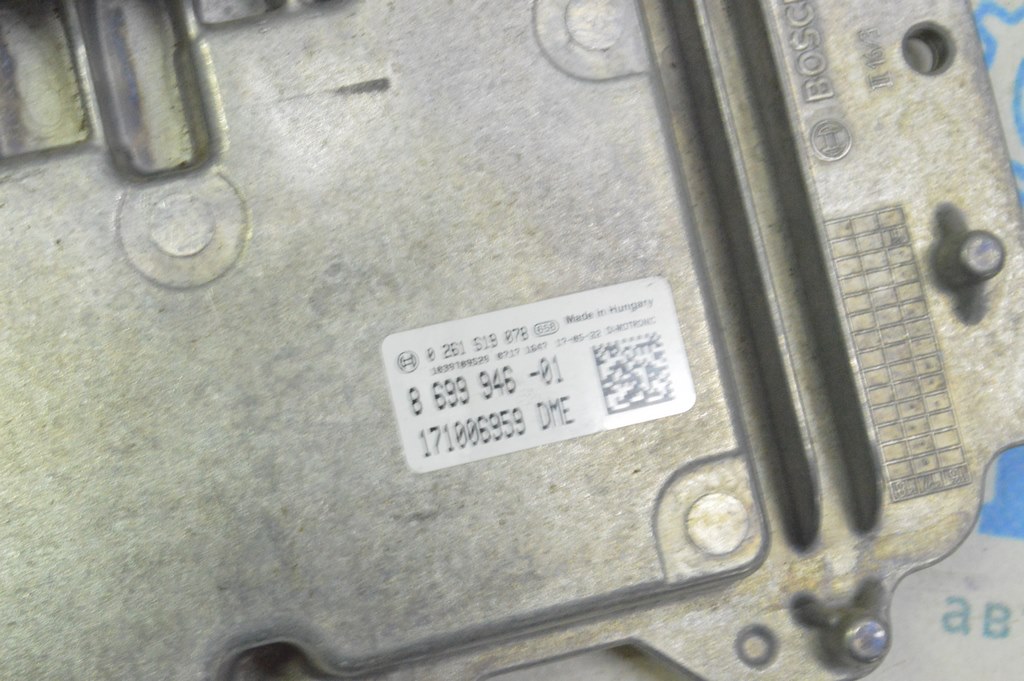 Блок ECU компьютер двигателя Mini Cooper Clubman 16-22 1.5t (01) 8699946-01 — фото 4