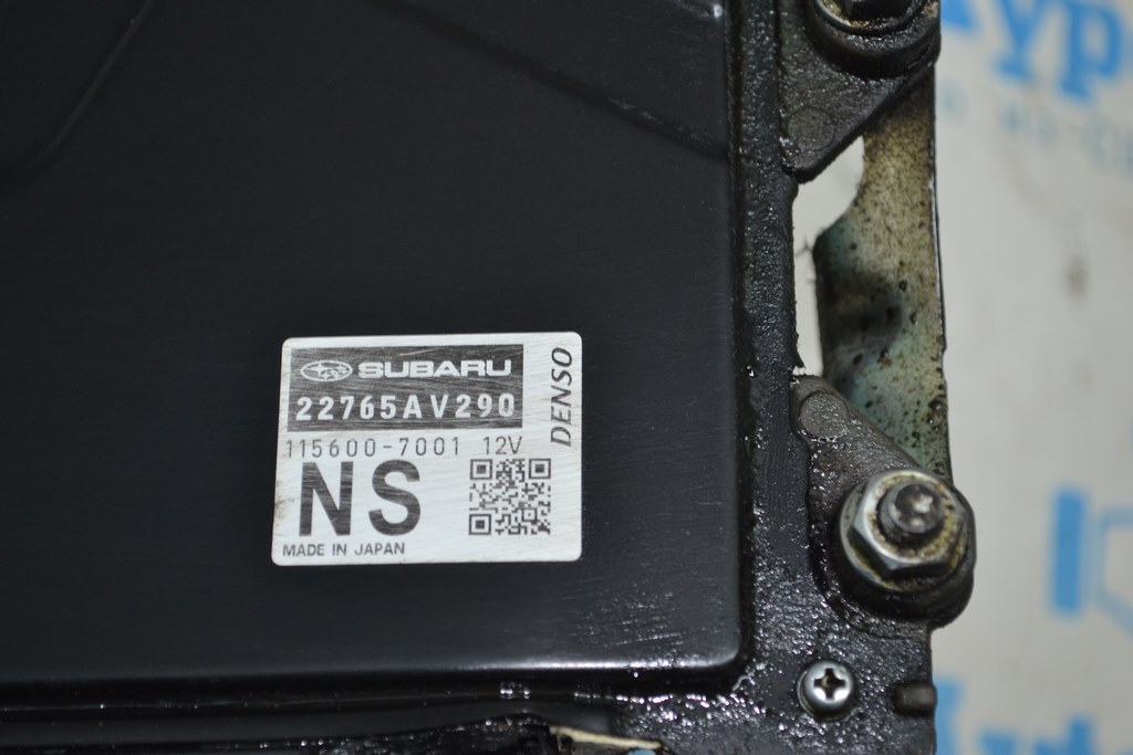 Блок ECU компьютер двигателя Subaru Forester 22-24 SK (02) дефект — фото 2