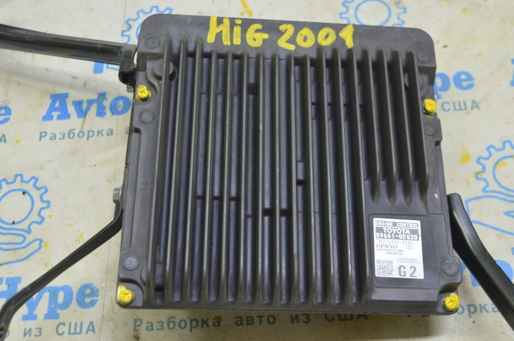 Блок ECU компьютер двигателя Toyota Highlander 21 3.5 AWD (01) — фото 3