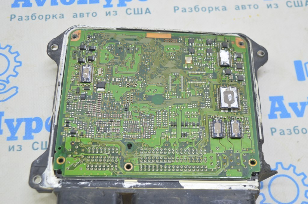 Блок ECU компьютер двигателя Toyota Sienna 15-16 (01) Реал М дефект корпуса — фото 2