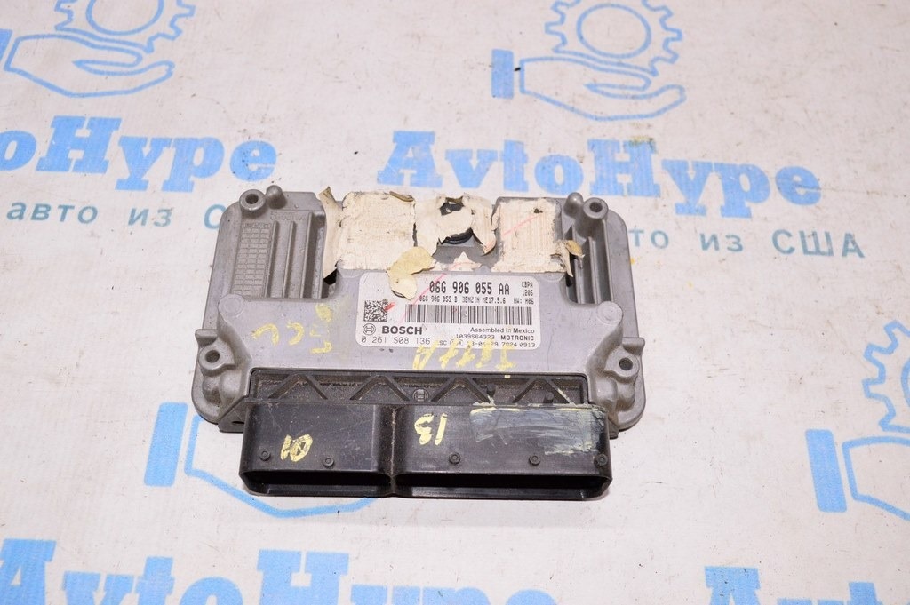 Блок ECU компьютер двигателя VW Jetta 11-18 USA 2.0 (01)