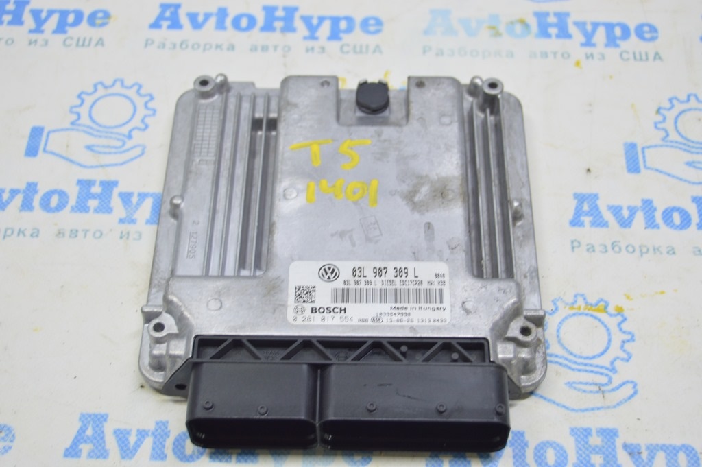 Блок ECU компьютер двигателя VW Multivan T5 09-15 2.0d (01)