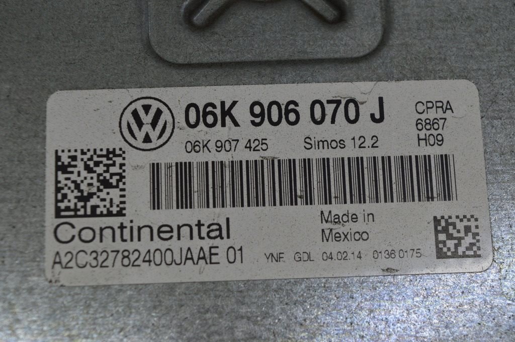 Блок ECU компьютер двигателя VW Passat b7 USA 1.8T (05) — фото 3